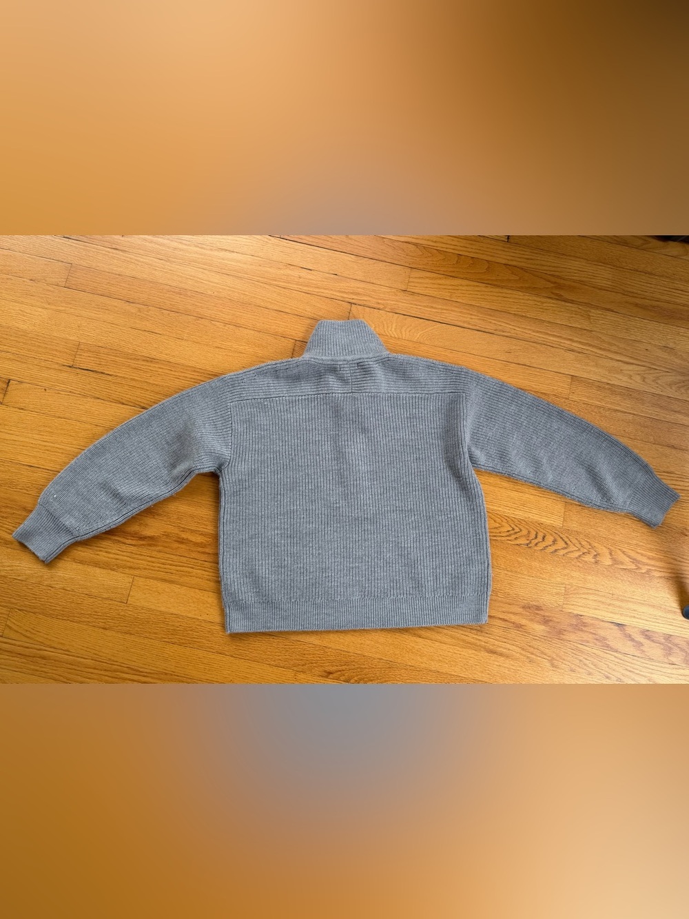Quince Australian Merino half zip L - Picture 8 of 12